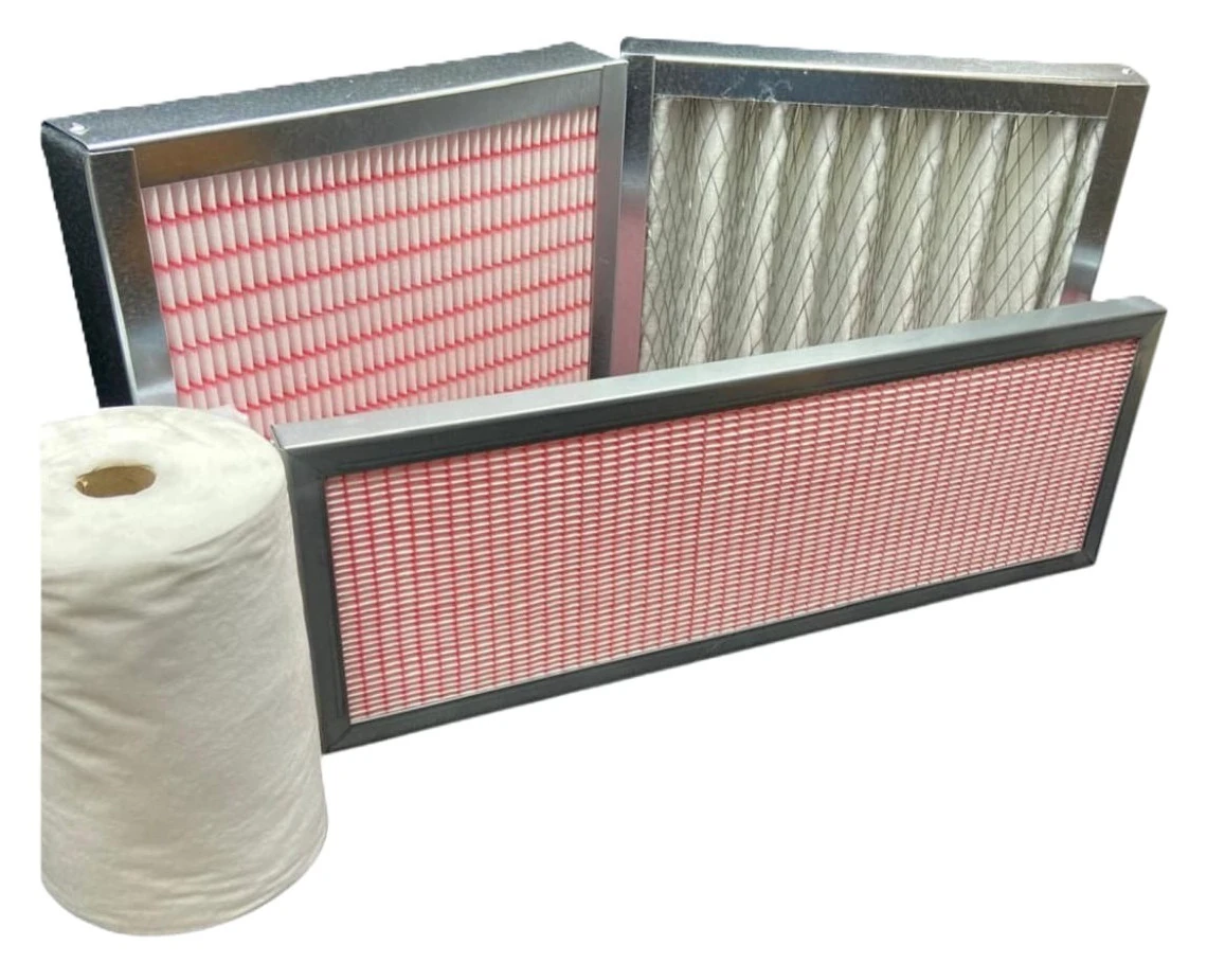 Filtr kasetowy mini-pleat z wymiennym wkładem M5/M7